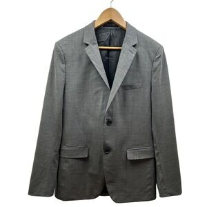 Theory Melan T8 New Tailor Men's Gray Wool Blazer‎ 38R Reg Timeless Made in USA